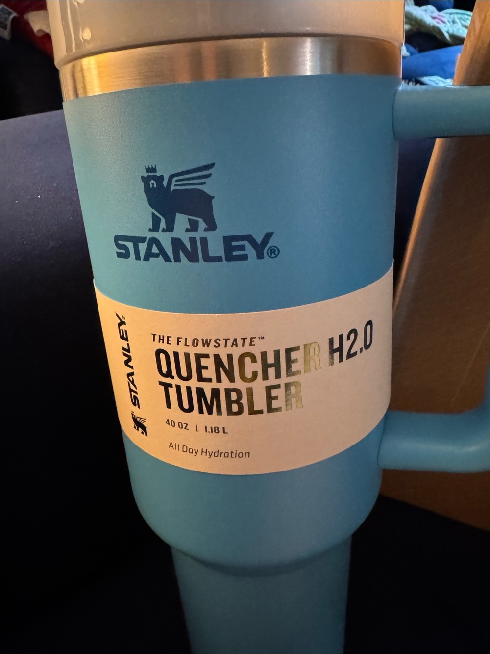Stanley Quencher H2.0 Tumbler - Light Blue - Picture 2 of 3